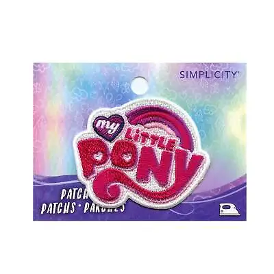 My Little Pony Logo Patch Pink Kids Horse Embroidered Iron On • $10.99