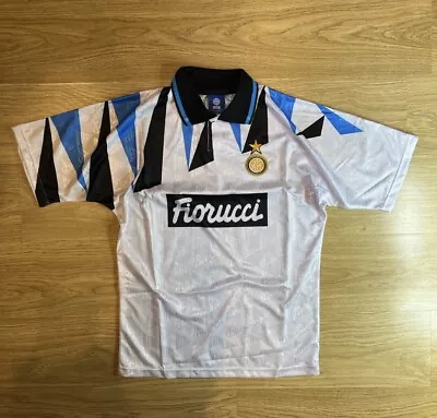 Retro Inter Milan 1992 Away Shirt  Medium • £50