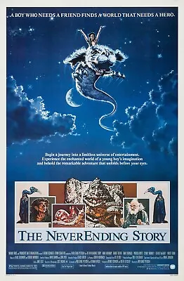 THE NEVERENDING STORY 80s MOVIE POSTER Classic Greatest Cinema Wall Art Print A4 • £3.75
