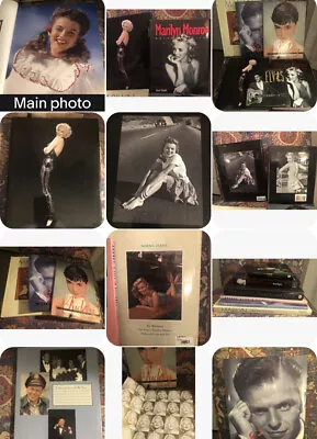 LOT Collectable MEMORABILIA Marilyn Monroe Book Pictures ELVIS AUDREY Sinatra NW • $29.99