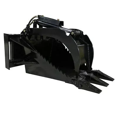 Titan Attachments Mini Skid Steer Stump Bucket Grapple Quick Tach Mounting • $1369.99