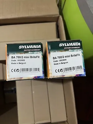 Sylvania BA700/2 Mini BriteFit Stage Studio Tv LampPhilips MSR 700/2  Lot Of  2 • $280