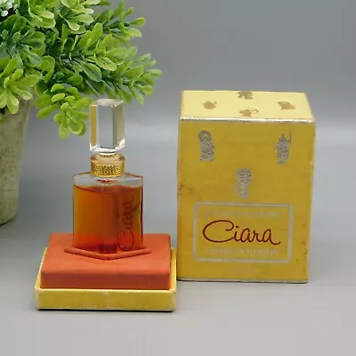 $87.49 • Buy Vintage Ciara Perfume Concentrate By Charles Revson 1/4 Oz New In Damaged Box