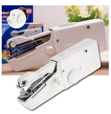 £7.99 • Buy Mini Portable Handheld Cordless Sewing Machine Hand Held Stitch Home Clothes,