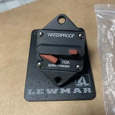 $142.95 • Buy LEWMAR 68000350 110 Amp CIRCUIT BREAKER WINDLASS NEW
