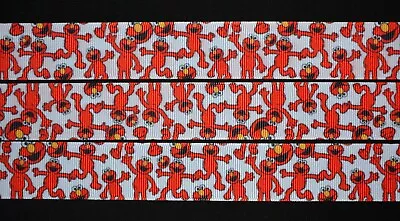 Elmo Grosgrain Ribbon 3 Yards • $6