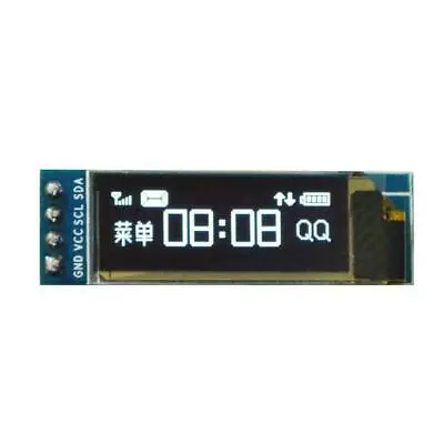 $3.38 • Buy NEW IC I2C 0.91inch 128x32 Blue OLED LCD Display Module Z0Z9 For PIC 3.3 5v A3Q4