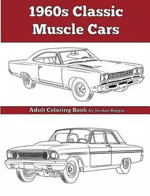 1960'S Classic Muscle Cars: An Adult Coloring Book • $11.87