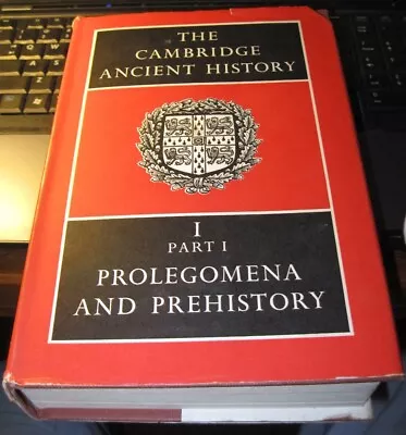 The Cambridge Ancient History Vol. 1 Part 1  By C. J. Gadd Etc • £38