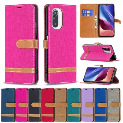 Retro Wallet Leather Flip Cover Case For Xiaomi Redmi 12C 10A 10C 9 9A 9C K60 A1 • $15.88