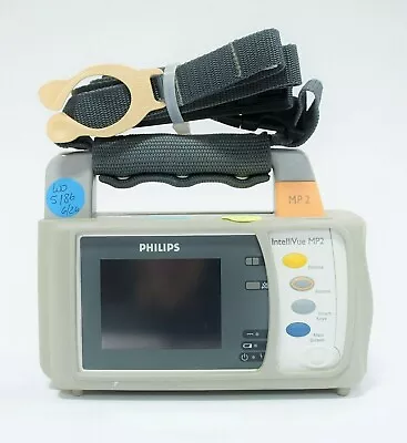 Philips Intellivue Mp2 M8102a Portable Patient Monitor Biomed Cert W/warranty • $2250