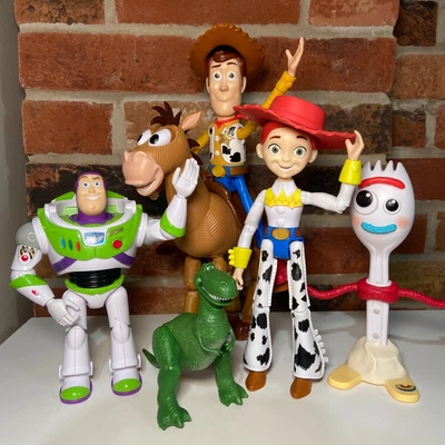 £24.99 • Buy Toy Story 4 Figures Woody Buzz Jessie Forky Bullseye Rex Disney Pixar BundleLot