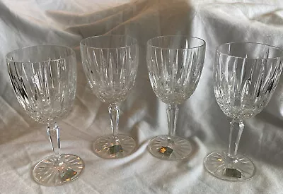 SET OF 4 MIKASA Old Dublin CRYSTAL WATER GOBLETS 7  • $39.99