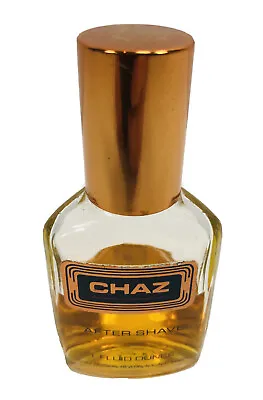 $5 • Buy Chaz After Shave Splash Cologne 1 Fluid Ounce Bottle HALF FULL VINTAGE RARE