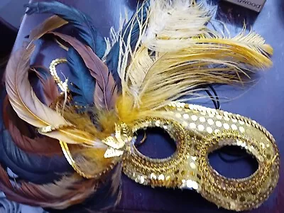 Feather Ball Mask • £7.50