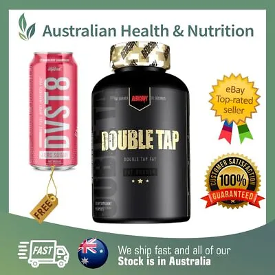 Redcon1 Double Tap 120 Capsules + Free Same Day Shipping & Dvst8 Can • $64.95