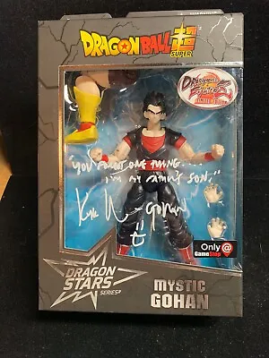 Kyle Hebert Signed  Dragon Ball Z Mystic Gohan Figure Beckett Rare D4 • $99.95