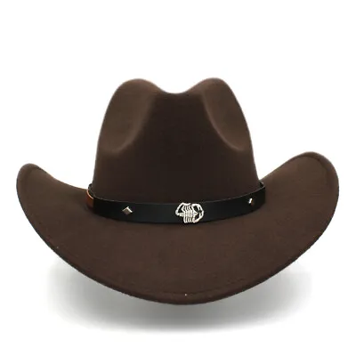 Children Western Cowboy Hat Cap With Scorpion Leather Belt For Kids Boys Girls • $12.99