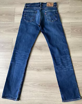 Levi's 504 Jeans Selvedge Comfortable Straight Size 30 X 33 Gc See Description • £45