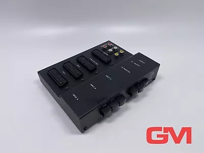 Philips Scart 3-Wege Switch Swv2052w/10 Scart Switcher VHS S-VHS Video 8 Hi 8 • £27.01