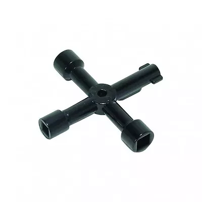 £4.99 • Buy Gas / Electric Meter Box Key 4 Way Utilities Key Triangle And Square Ends
