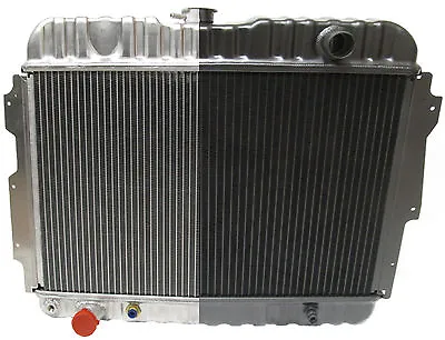 1966-72 Mopar B & E Body Black Aluminum 26  Radiator Roadrunner Challenger Cuda • $299