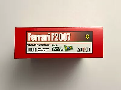 Model Factory Hiro MFH 1/12 Ferrari F2007 - Ver.B 2007 Brazil GP Proportion Kit • $425