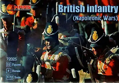 Mars 72025 1:72 Napoleonic British Infantry • £6.08