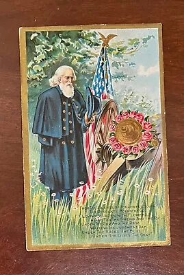 Memorial Day Patriotic Postcard Decoration Day • $7