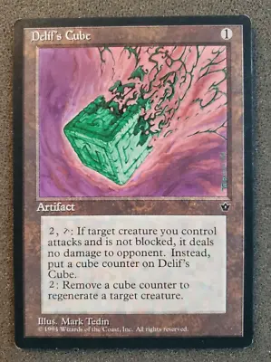 MTG Magic The Gathering Delif's Cube Fallen Empires NM Artifact Rare (DS3D1PN).. • $1.99