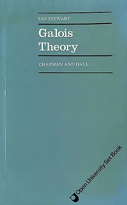 Galois Theory By Stewart Ian • £9.99