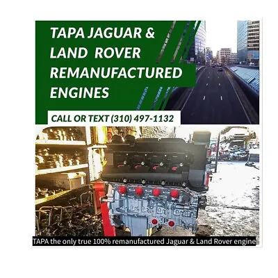 Jaguar Xjl 5.0 Engine V8 Gas  Naturally Aspirated Motor Assembly L494 • $10500