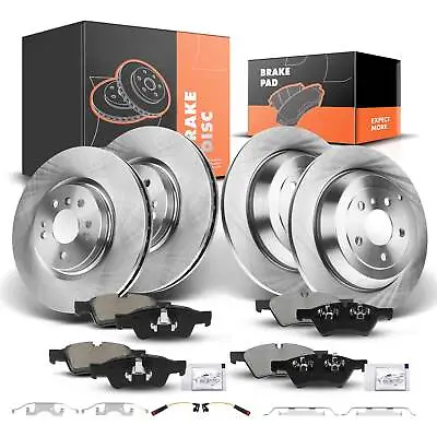 Front & Rear Disc Rotors & Ceramic Brake Pads For Mercedes-Benz ML320 W164 W251 • $226.99