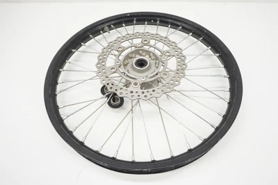 $225 • Buy 2011 KX450F Front Wheel OEM Black Rim Rotor Disc Kawasaki KX250F KX450 2006-2014
