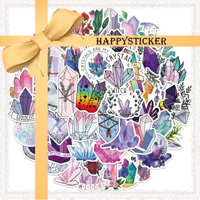 50pcs Crystal Witch Stickers Vinyl Decal Laptop Car Luggage Skateboard Notebook • $4.99