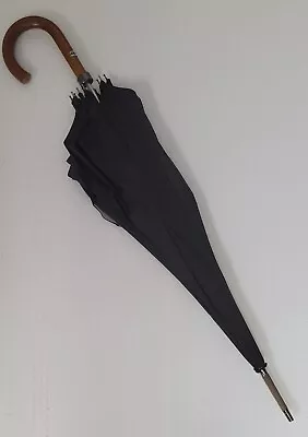 Vintage James Smith & Sons Black Umbrella 36 . • $52