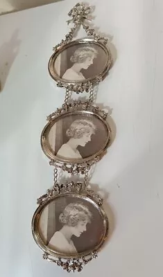 £12.50 • Buy  Antique Style Silver Cameo Wall Photo Frames