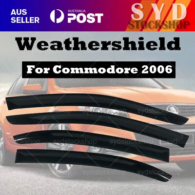 $40.99 • Buy Weathershields Weather Shields For 2006-2013 Holden Commodore VE VF Sedan Luxury