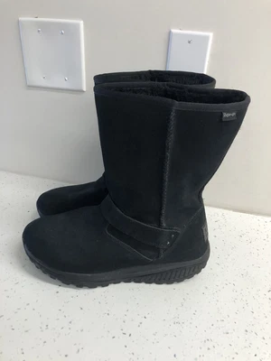 $39.41 • Buy Skechers Shape-Ups 24860 Black Nubuck Winter Boots Womens US Size 9.5