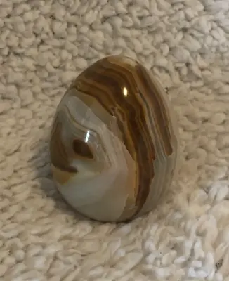 Onyx Egg / Marble Egg / Polished Stone Homedecor - Size Approx 7.5cm • £6.50