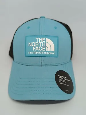 The North Face Mudder Trucker Hat Maui Blue NWT • $26