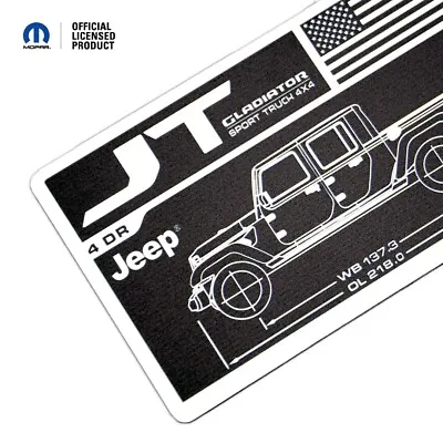 $28 • Buy Jeep Gladiator (JT) Data Plate