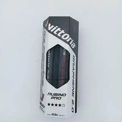 Vittoria Rubino Pro IV Graphene 2.0 Folding Road Bike Tire 650 X 23c 150 TPI • $43.39