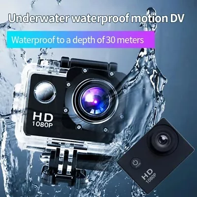 Underwater Waterproof Sports Dv Multifunctional Outdoor Riding Locomotive Sports • $29.48