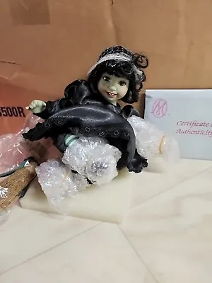 Marie Osmond Wizard Of Oz Baby Wicked Witch Fine Porcelain Collector's Doll NIB • $35