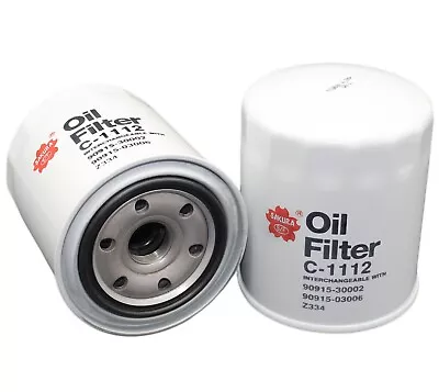 Brand New Sakura C-1112 Oil Filter - Cross Ref: Z334 57254 ROF36 • $28