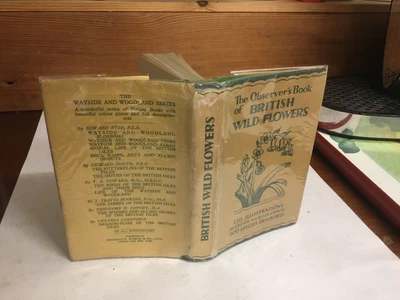 £99.99 • Buy Observers Book Of British Wild Flowers 1st Ed 1937:
