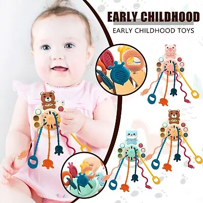 $20.49 • Buy Baby Sensory Toys Fun Montessori Toddler Silicone Toys Montessori Education Toy*