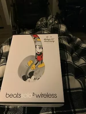 Mickey 90Th Anniversary Beats Solo3 Wireless Headphones • $125