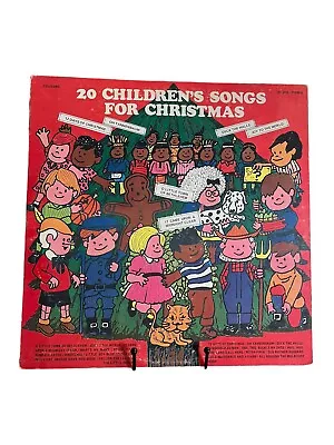 ALBUM Christmas 20 CHILDREN'S SONGS FOR Yulesong Record LP 70s Holiday Vinyl VTG • $16.37